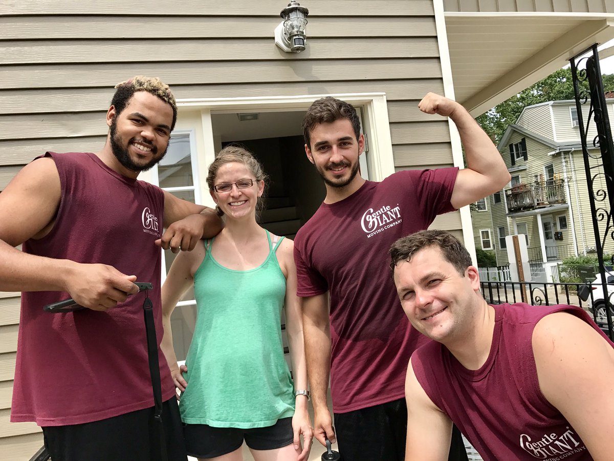 nictuttle's tweet photo. The @gentlegiantmove dudes MURDERED it today; didn't let preggie @Pintsizedtut carry jack squat. Made our new condo a home. #TutMove2017 https://t.co/5g0ui4PFiV