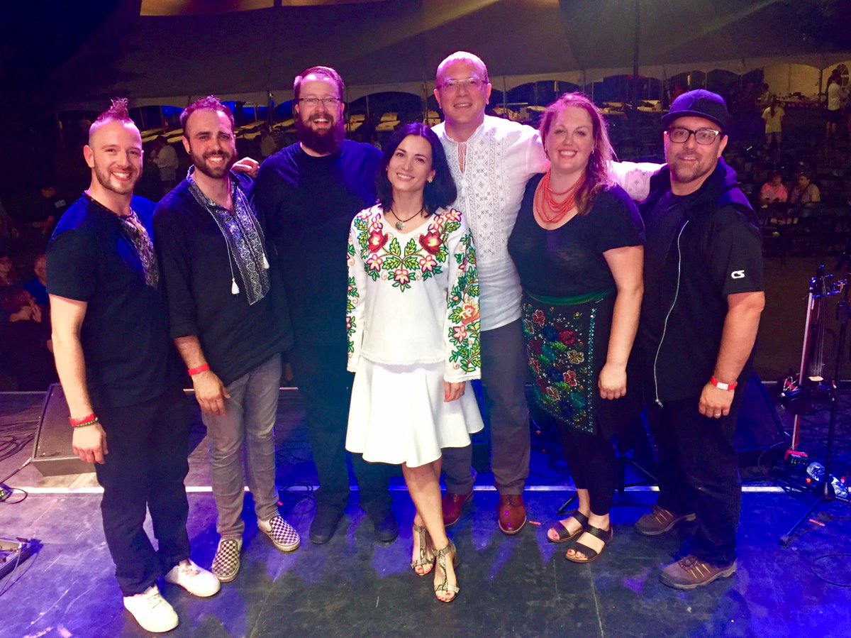 My favourite ТУТ і ТАМ <a href="/tytitam/">ТУТ І ТАМ</a>. Great closing of the first day of <a href="/CapUkrFestival/">Capital Ukrainian Festival</a>. Congrats with your first performance in Ottawa!