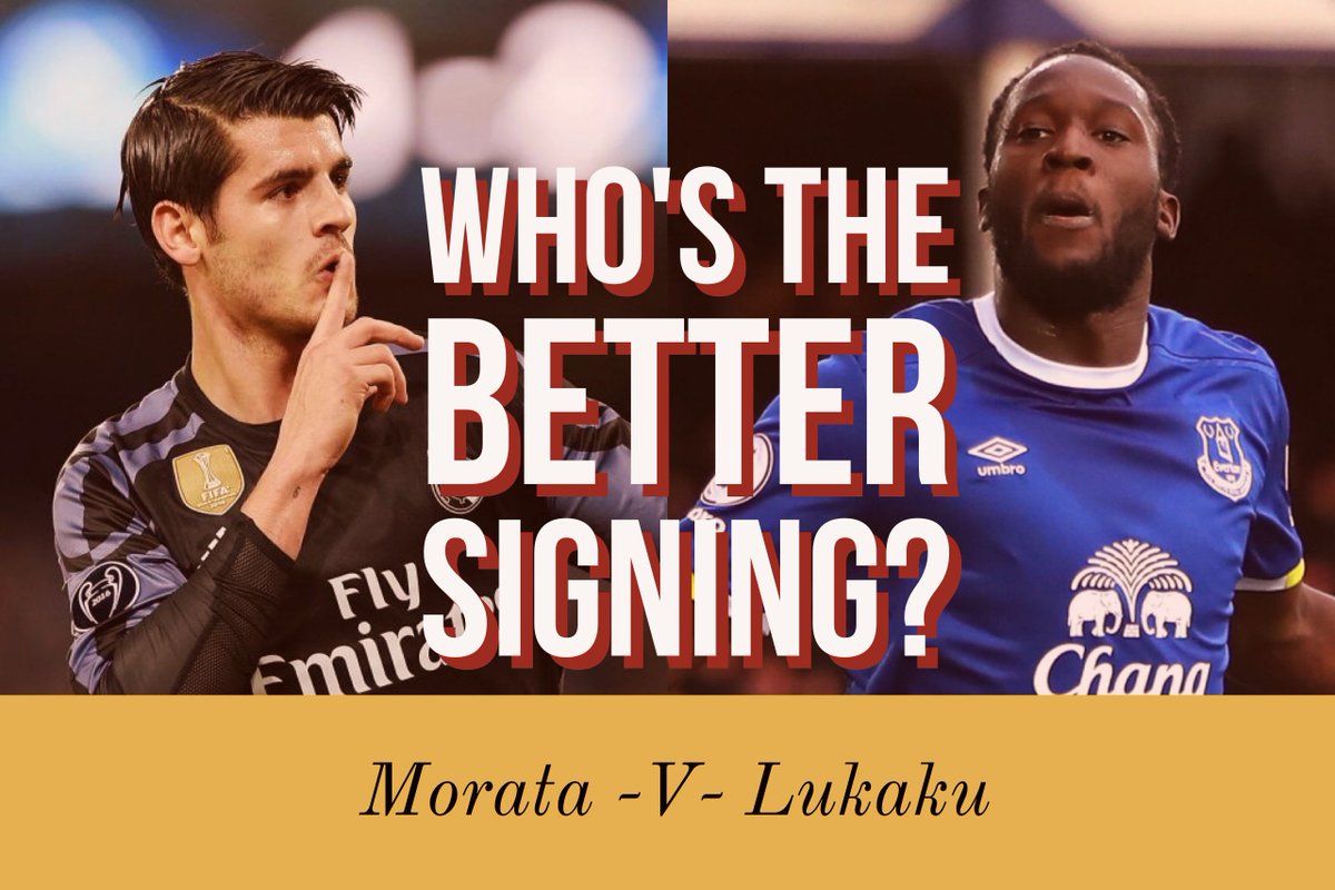 Who would you take? Morata or Lukaku? Vote Now! polls.raretrade.co.uk/poll.php?id=4 #Morata #lukaku #ManUtd #Chelsea