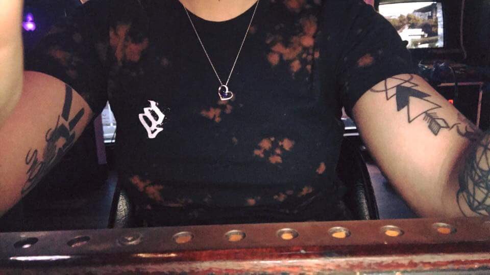 grimwireco's tweet photo. Our Tombstone tee is crazy comfy and works with any outfit, just ask @HXMRV 
Pick one up for your self over at https://t.co/rabVv38qfQ! https://t.co/Zi3HzSas0d