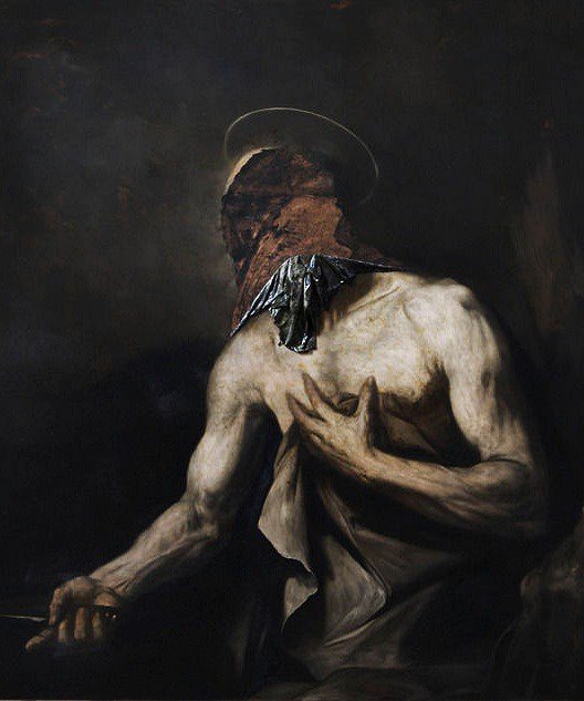 Sultan AlShaheen on Twitter: "The Nature of Fear by Italian painter &  sculptor Nicola Samori (b. 1977), currently lives & works in Bagnacavallo,  #Italy… https://t.co/AOnFv3VWeQ"