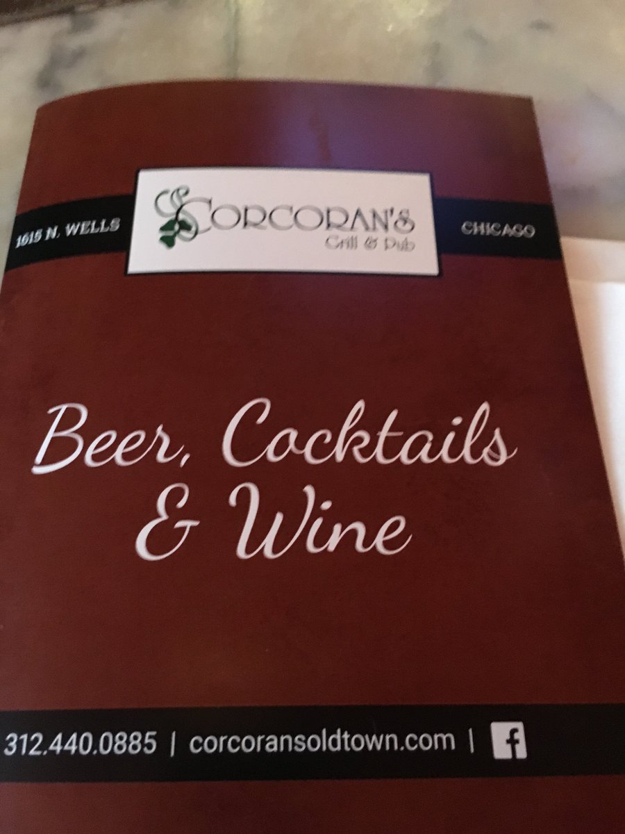 mark_gallamore's tweet photo. Bellying up to Corcoran's in Old Town Chicago.  Pre race lunch https://t.co/zISGY9Rqff