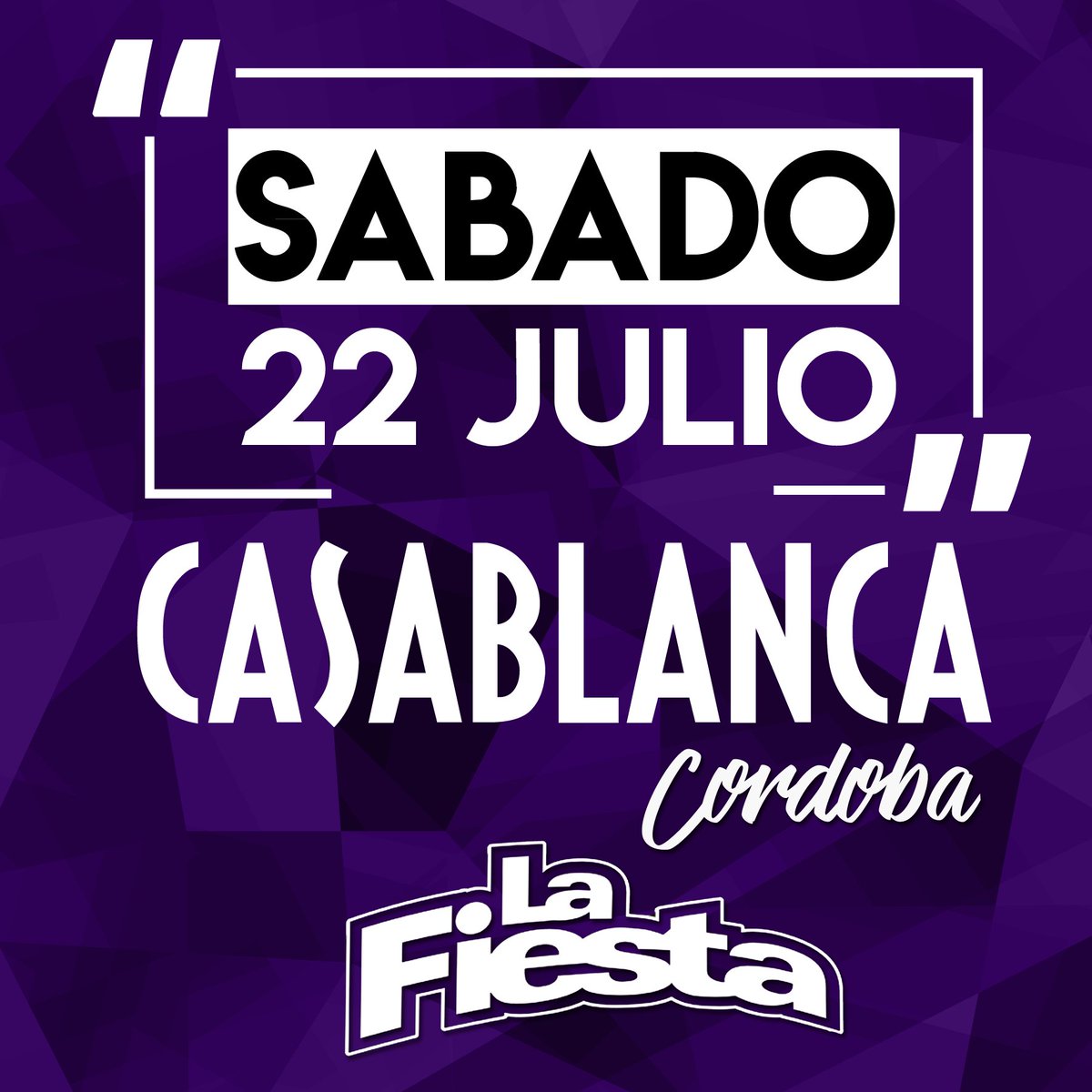 lafiestaoficial's tweet photo. #EstaNoche #Casablanca #córdobaCapital  #Fiesssta #NuevaGeneración 
#LaFiestaContinúa https://t.co/Y5RAeuVvVN