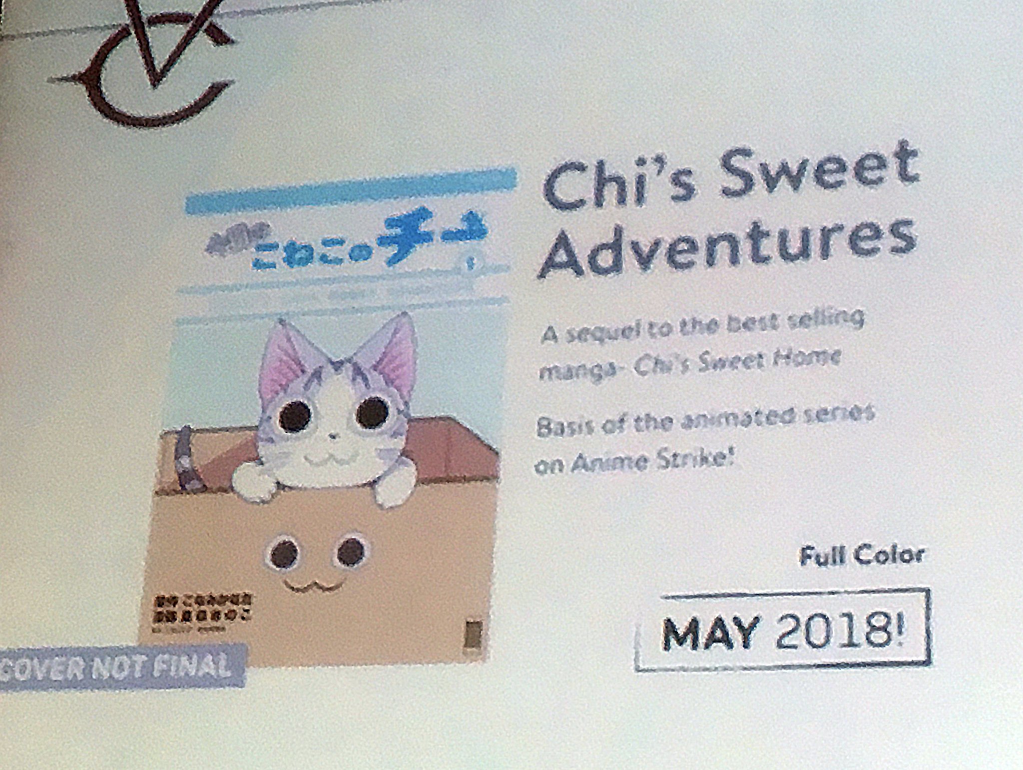 Deb Aoki Auf Twitter Vertical Comics At Sdcc17 2 New Chi S Sweet Home Books Chi S Sweet Adventures May 18 Chi S Sweet Coloring Book Dec 17 T Co F1ggqv8eby