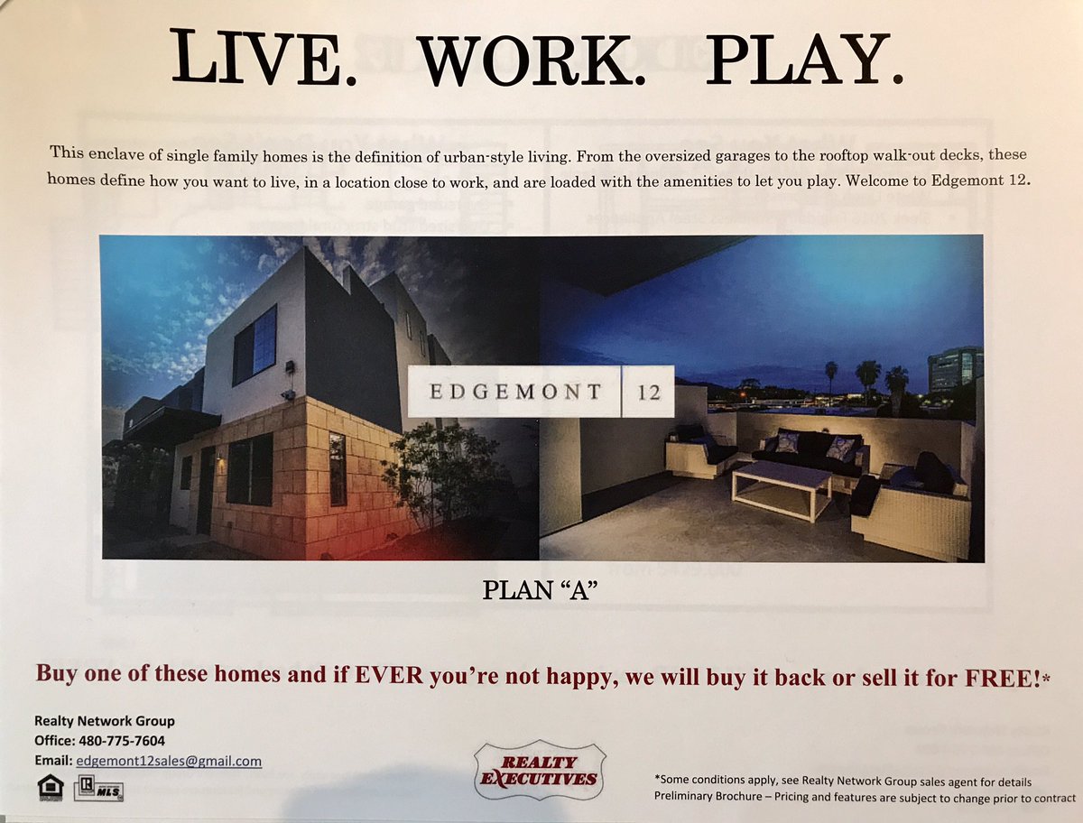 TimMcBride27's tweet photo. Back at #Edgemont12 showing from 12-4pm  #openhouse #newbuild #phoenix #customizablefloorplans #realtynetworkgroup #realtyexecutives https://t.co/d91O0ZxYcl