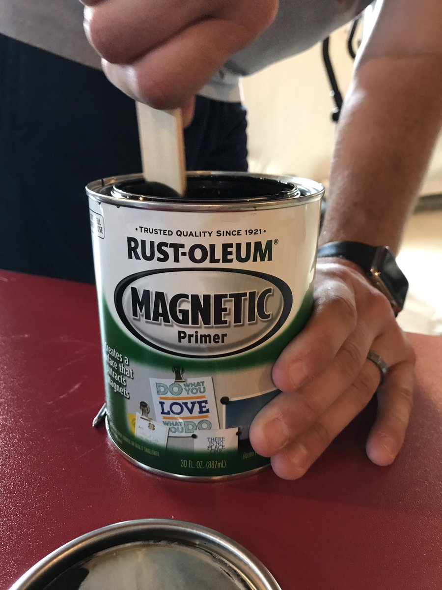 SchoolLawSavvy's tweet photo. First few steps complete on my DIY magnetic dry erase tables. #TeacherDIY #magnetictable #dryerasetable #summerproject #creativeclassroom https://t.co/CPXmkWlixs