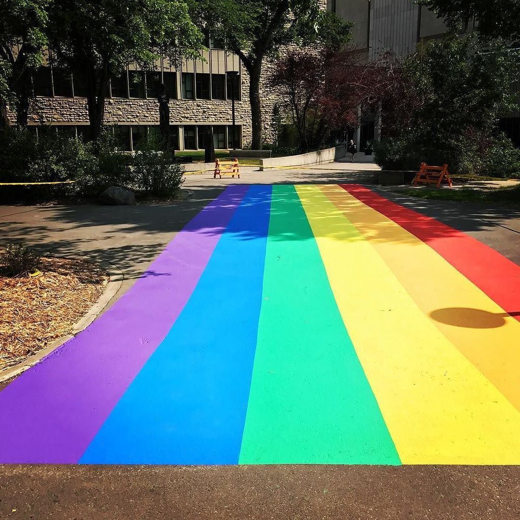 The #RainbowRally at the #UniversityOfSaskatchewan ift.tt/2tpBCvb