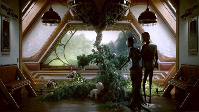 dirtyjunglights's tweet photo. ‘After The Rain’ by Toni Bratincevic #futuristic #digitalart #art #artwork https://t.co/ItMevqce3m