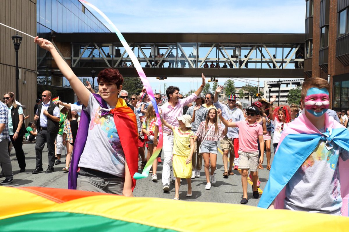 Thank you @HalifaxPride! Amazing afternoon celebrating with everyone. #HFXPride