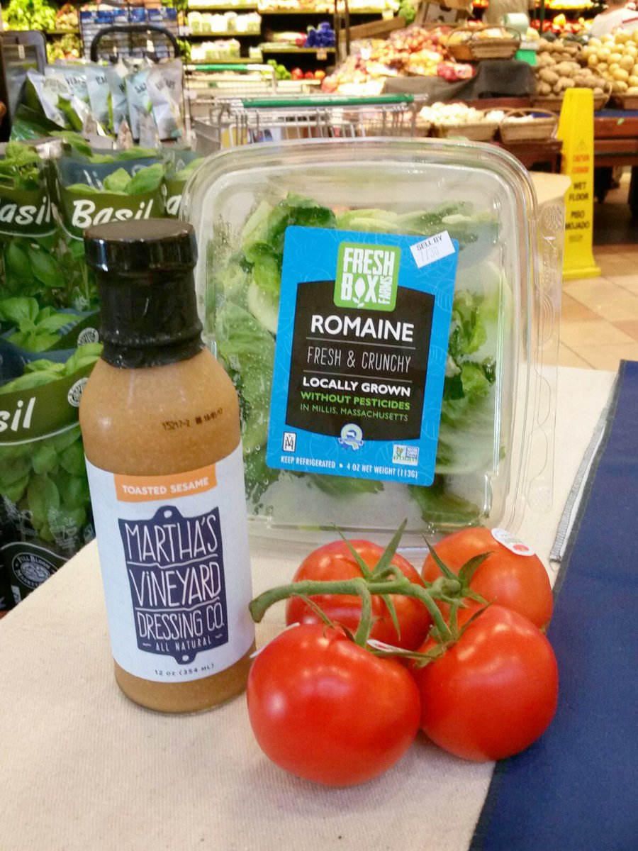 MVDressingCo's tweet photo. #ToastedSesame goes great with @freshboxfarms! Found @Roche_Bros Mashpee. https://t.co/Di5s89AS6Y