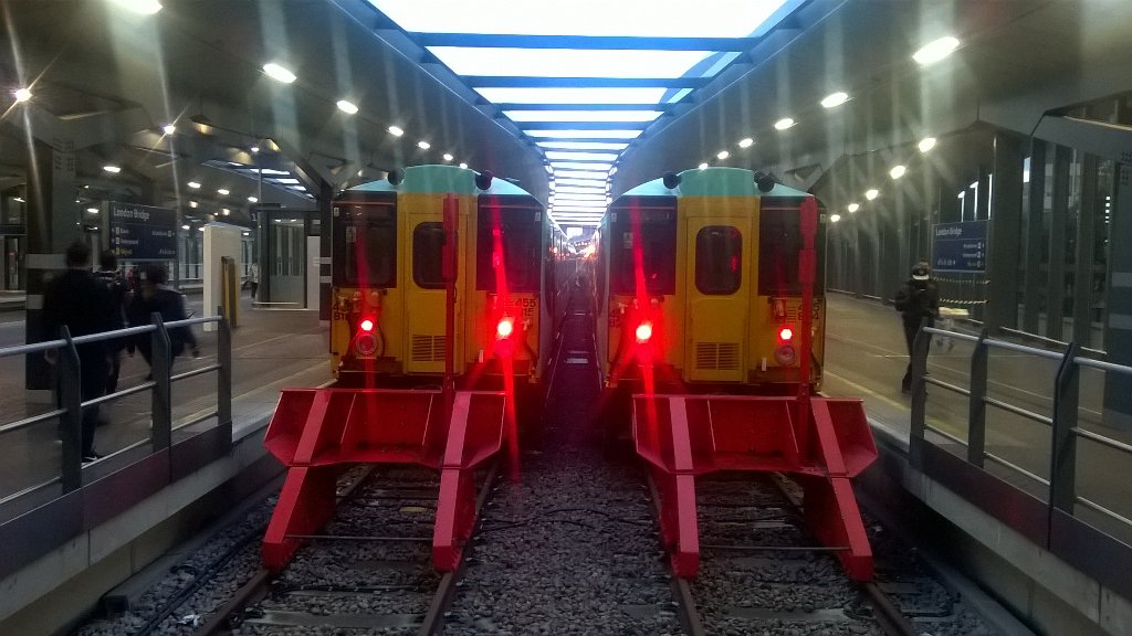 Any chance of a driver for the 20.10 London Bridge to West Croydon <a href="/southernrailuk/">Southern</a> ? Been waiting half an hour...