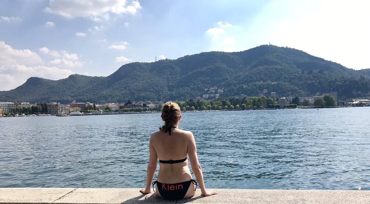 AmBolderson's tweet photo. Lake Como 😍☀️👙 https://t.co/zVCcUlkhZ4