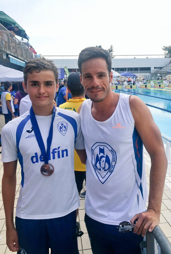 rcndelfin's tweet photo. Samuel Villalobos 3ro🏆 de ESP🇪🇸 en 200 Esp. 2:16:6🔝 Enhorabuena👏🔛 
Cto. España Alevin #Picornell🏊 #RCND🐬 https://t.co/rLzb50o2bx