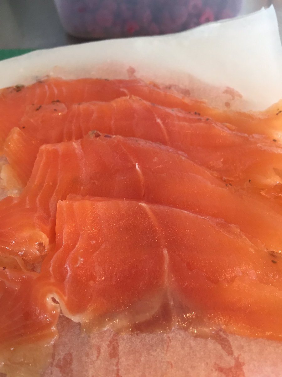 ChefPaulShufelt's tweet image. What is the safe limit of #curedfish to consume in one sitting? I'm pretty sure I'm over it. #lox #freshtrout #nomnomnom #happychef