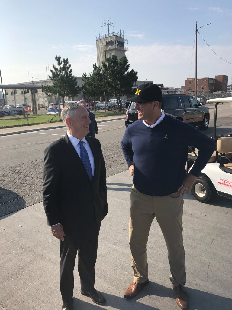 jimharbaugh's tweet image. Experiencing commissioning of USS Gerald R Ford was a great inspiration! Celebration, American Tradition &amp;amp; Ceremony. God Bless the Military!