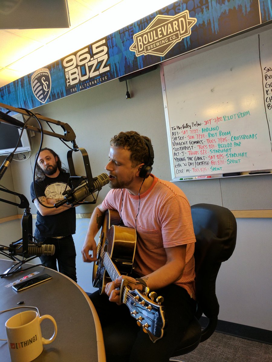 ReallyJustSam's tweet image. HUGE thank you to @FlagshipOffcl for joining me &amp;amp;@Jeriney at the #SportingKC studios! See them TONIGHT @riotroom $15 @ the door, 21+