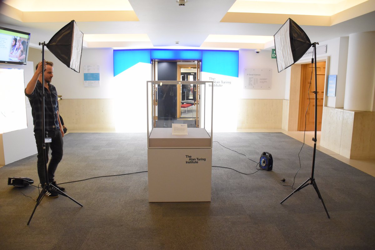 turinginst's tweet photo. Testing, testing..... coming soon to a #turinginst near you! #turingartefacts #changetheworld #gchq https://t.co/7DRhveCcXQ