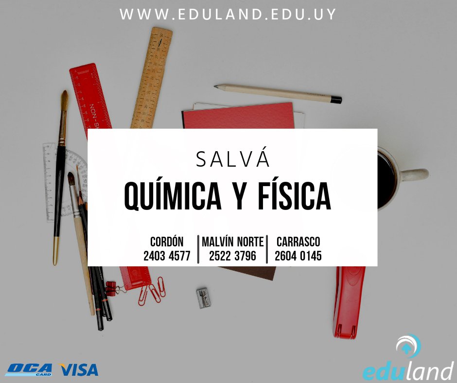edulanduy's tweet photo. Salvá tus materias, llama y aprovechá nuestros precios  +598 2522 37 96 #Montevideo #Liceo https://t.co/bWDlfJSPeP