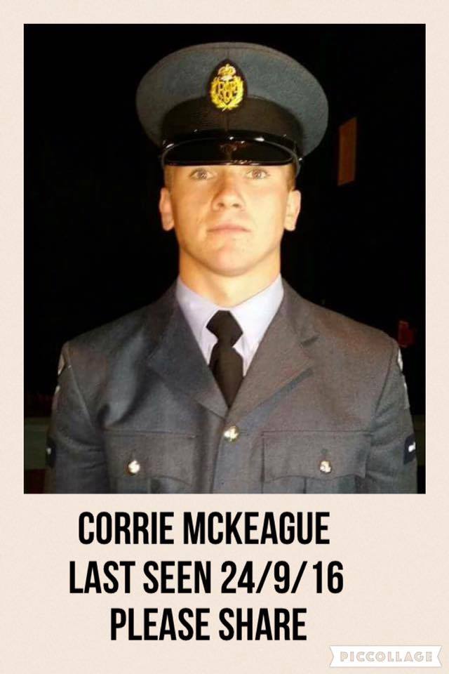 JosReps's tweet photo. Corrie deserves a proper RAF funeral, not to just be left under rubbish. @SuffolkPolice dont give up! #findcorrieNOW https://t.co/4my1OjVFZv