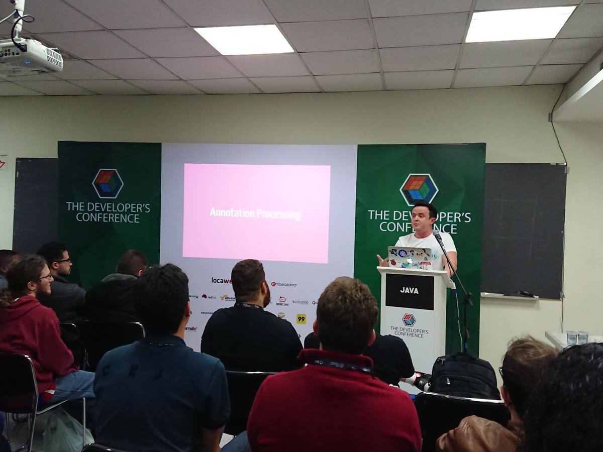 mcastroinfo's tweet image. @ederign na #TrilhaJava #TheDevConf Annotation Processing: um dos segredos dos projetos Java Open Source