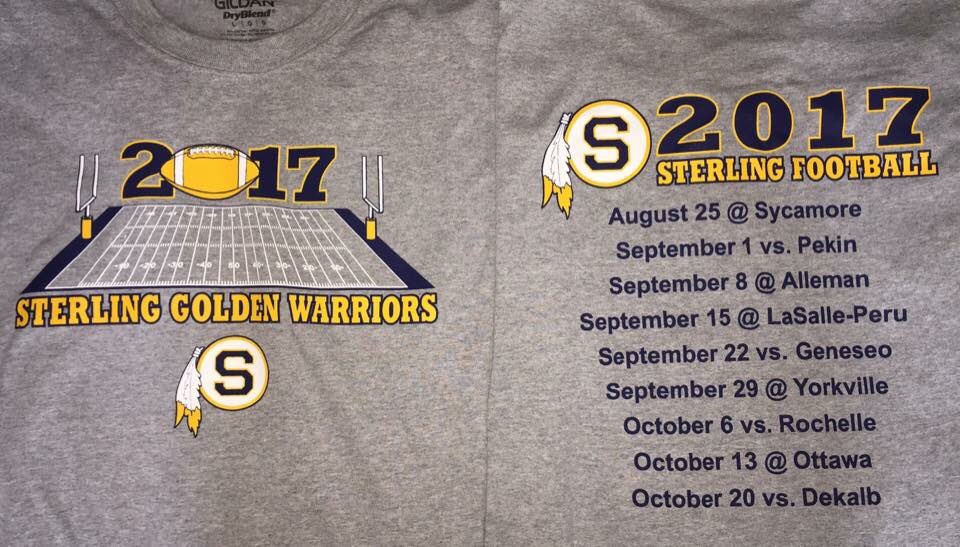 bawilson72's tweet photo. Fresh Warrior wear is starting to roll in!  Get your football schedule shirts at back-to-school night on August 16th!  #113 https://t.co/UBgvbrrDGh