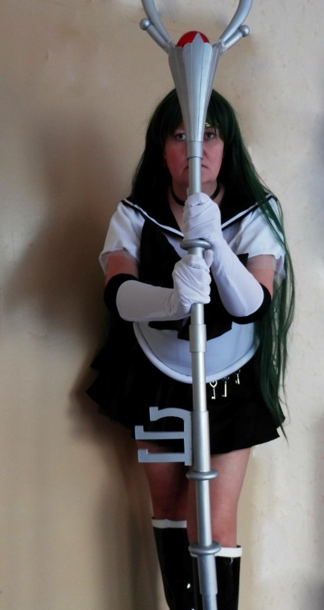 #SailorMoonSaturday 'Stop!Don't go any further'
#Cosplay #SuperSailorPluto #SailorMoon #SailorMoonCrystal