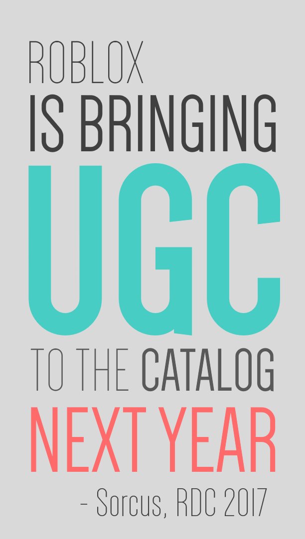 James Onnen Quenty On Twitter Roblox Is Bringing Ugc To - 