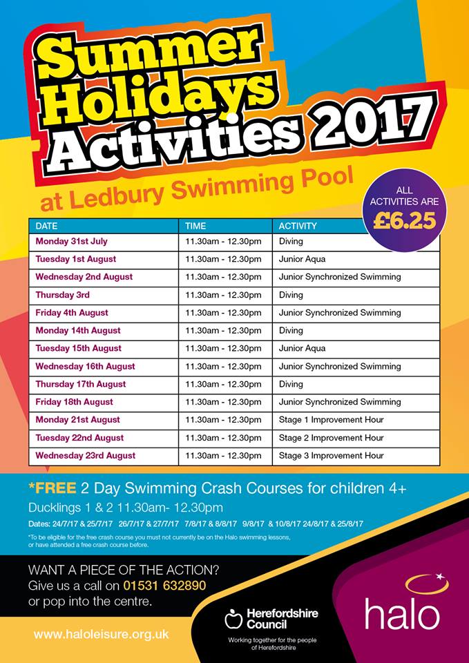 ShowMeLedbury's tweet photo. Summer holiday swimming and diving at Halo's Ledbury Swimming Pool.
#Halo #Ledbury #Swimming #Diving #Summerholidays https://t.co/eO7E1pfW6N