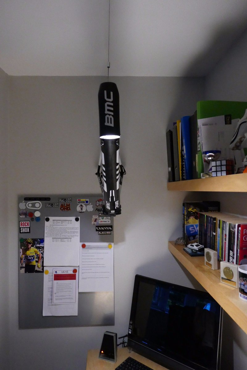 ybotybot2014's tweet photo. What to do with a cracked frame... #gcnhack https://t.co/mZmiYN0YKg