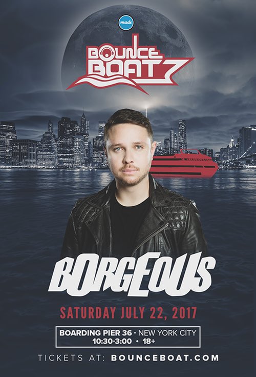 I just got added to the <a href="/BorgeousMusic/">BORGEOUS</a> lineup on <a href="/BounceBoat/">Bounce Boat</a> tonight at <a href="/Pier36NYC/">Pier 36</a> @DJLaPatilla <a href="/DJNellyNel513/">Nelvis_Tolentino</a>