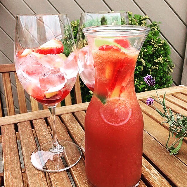 We have just launched our NEW Cocktail &amp; Drink List! 
Enjoy Sangria on our patio tonight!🍷🍓🍊🍒🍷
#patio #ptbo #fresh #drinkup #sangria