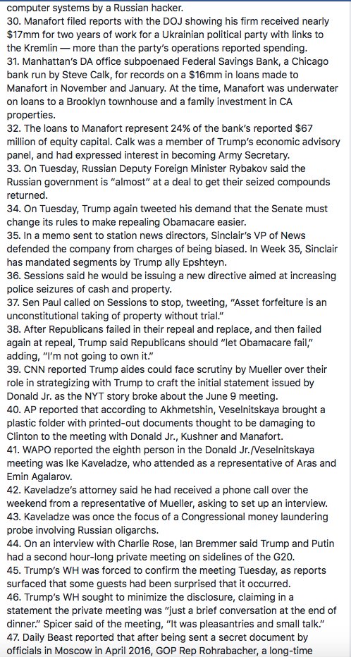 Amy_Siskind's tweet photo. Experts in authoritarianism advise to keep a list of things subtly changing around you so you'll...
Week 36 (1/2): https://t.co/BQBRbi9bik https://t.co/bQDSEzJImK