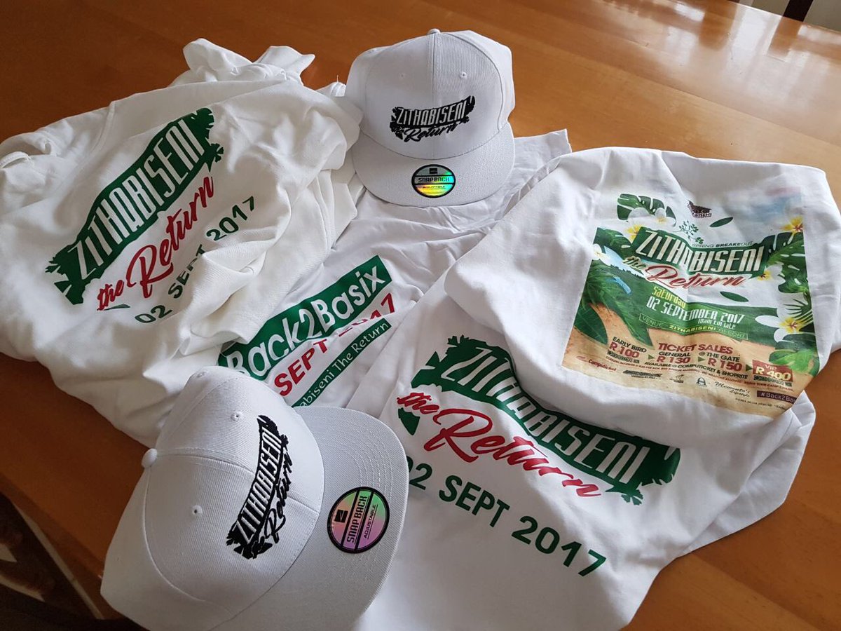 ztr_b2b's tweet photo. Zithabiseni The Return Merchandise for sale:

Cap = R 250.00
Sweater = R 500.00
T-shirt = R 200.00

#TheReturnBaba
#Back2Basix https://t.co/YhdMK8p3QN
