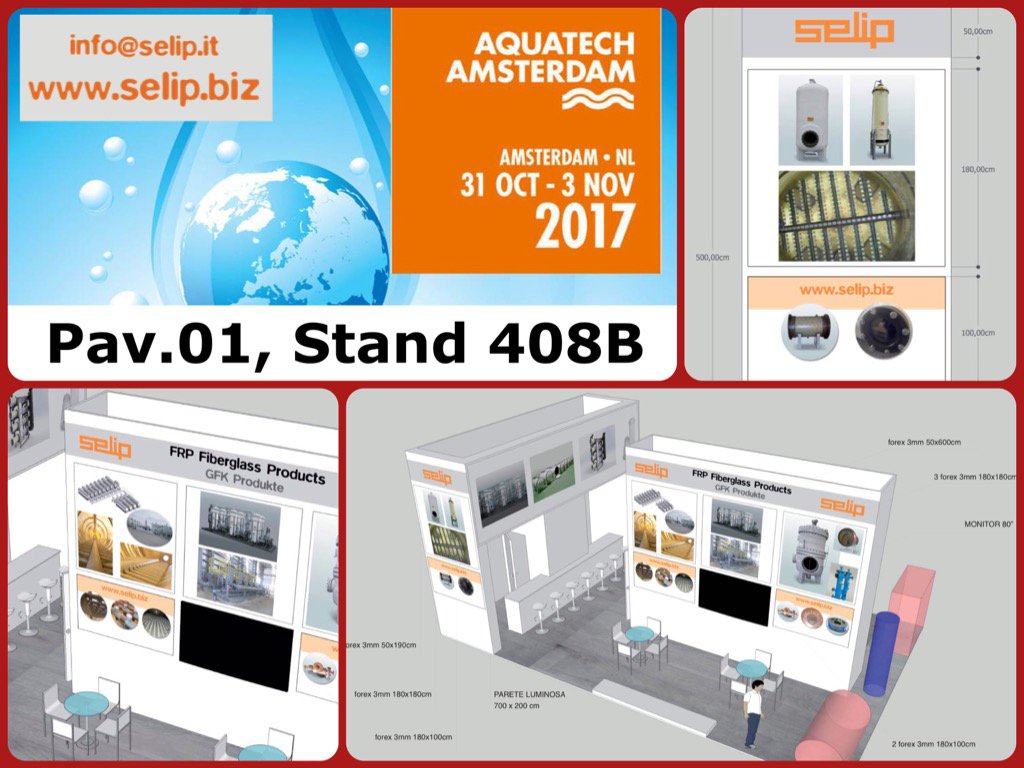 Selip_3_DE's tweet photo. Selip is taking part in #Aquatech 2017, the world leading trade fair in the water filtration. 
31 OCT. -3 NOV. 2017. https://t.co/XR3B1GhHGV