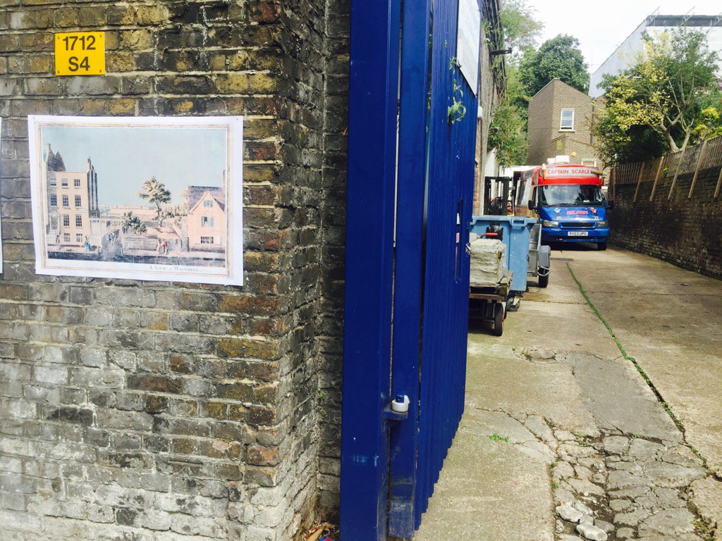 #walworthfestival #fieldingst view #walworth 1779 and 2017