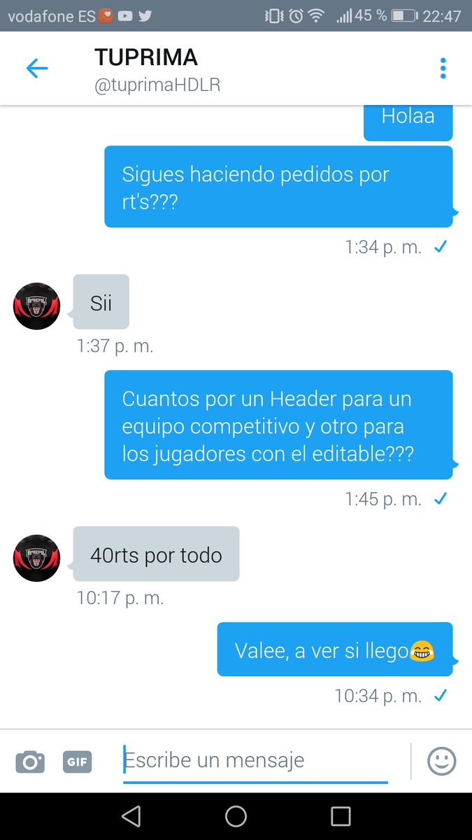 Maqui1815's tweet photo. Vavava 40rt's y @tuprimaHDLR me hace eses dos headers https://t.co/vw5ZMUVsab