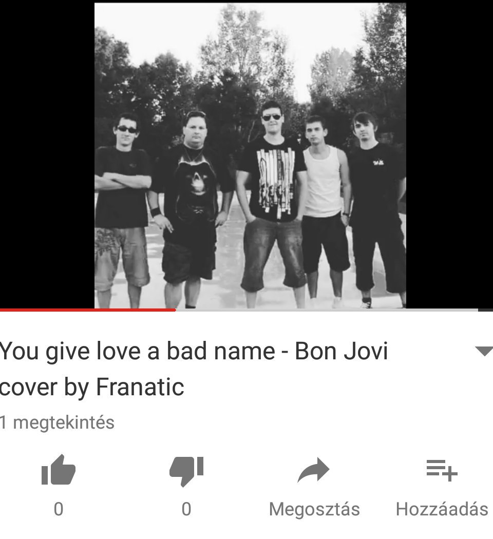 TothAttila77's tweet photo. Keressétek a youtube-on! Most készült! Egy régebbi albumról. #bonjovi #cover #franatic /Tóth Attila, Dányi Pisti, Papp Norbi, Ambrus Nándi. https://t.co/1ayd4sxV5O
