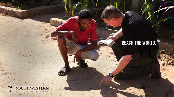 SWBTS's tweet photo. Our motto is #PreachtheWord and #ReachtheWorld. We take it seriously. #NotJustASlogan https://t.co/ZiLE5vnv6d https://t.co/GqvipPpM9m