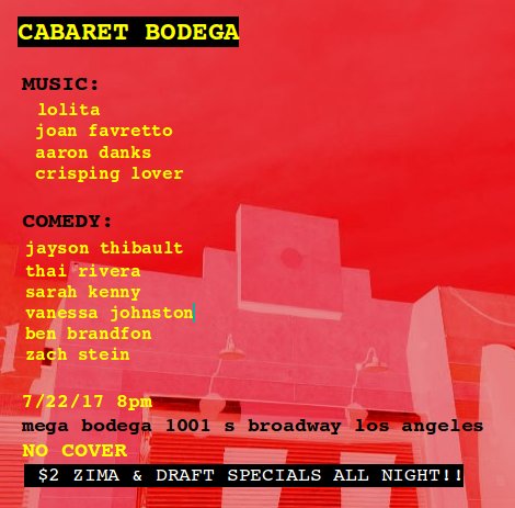 cabaret bodega tweet media
