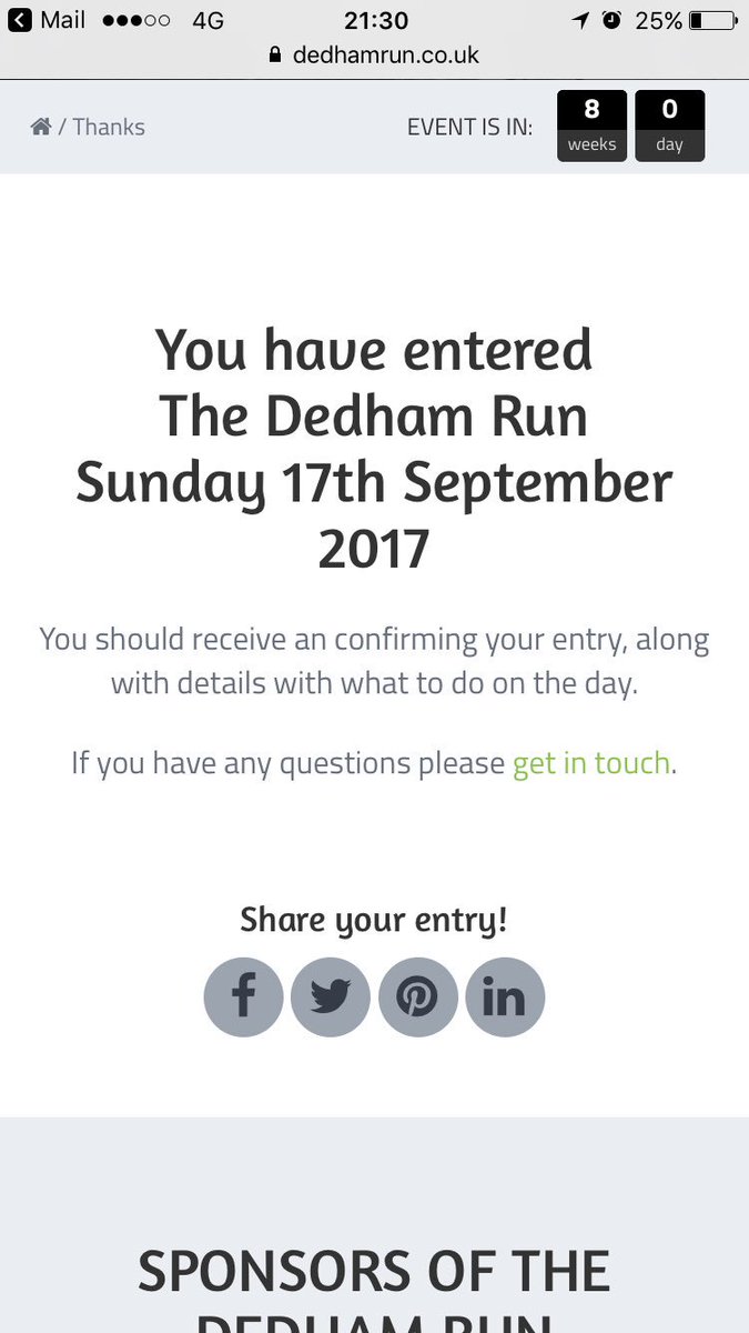 Running the Dedham 10K for <a href="/Bowel_Cancer_UK/">Bowel Cancer UK</a> please donate! justgiving.com/fundraising/ru… #letsgo