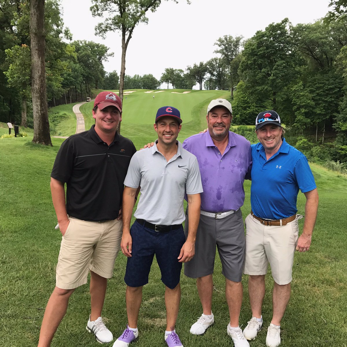 A two hour drive is nothing when you get to play with these guys @MCROY92  #TPC🦌RUN #greattimes #sloooowplay