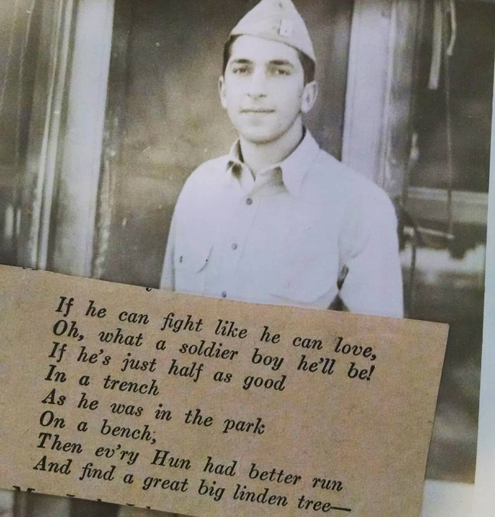 jessicacgardner's tweet photo. Found together, this photo and newspaper clipping #papa #wwii #ssgtcollura #collura https://t.co/26l2rJuUAK https://t.co/ILpCmaPj46