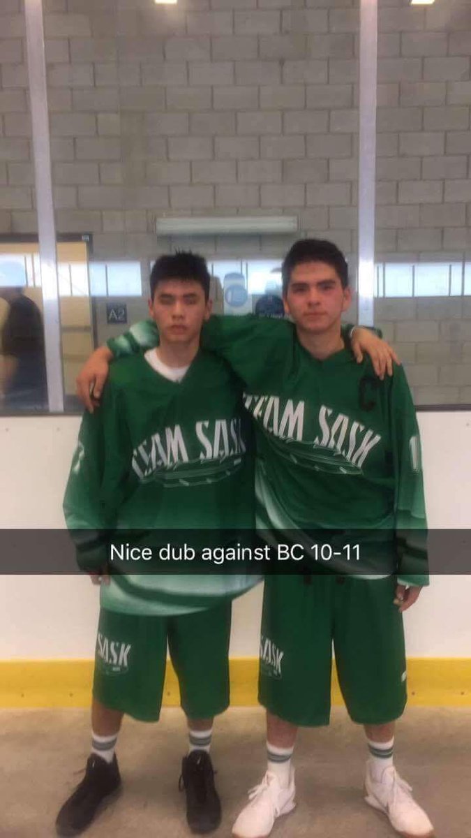 allysen_badger's tweet photo. Randell &amp; Rylan Badger @teamsasknaig @naig2017to  #laxbros https://t.co/H4Q46KFWzx