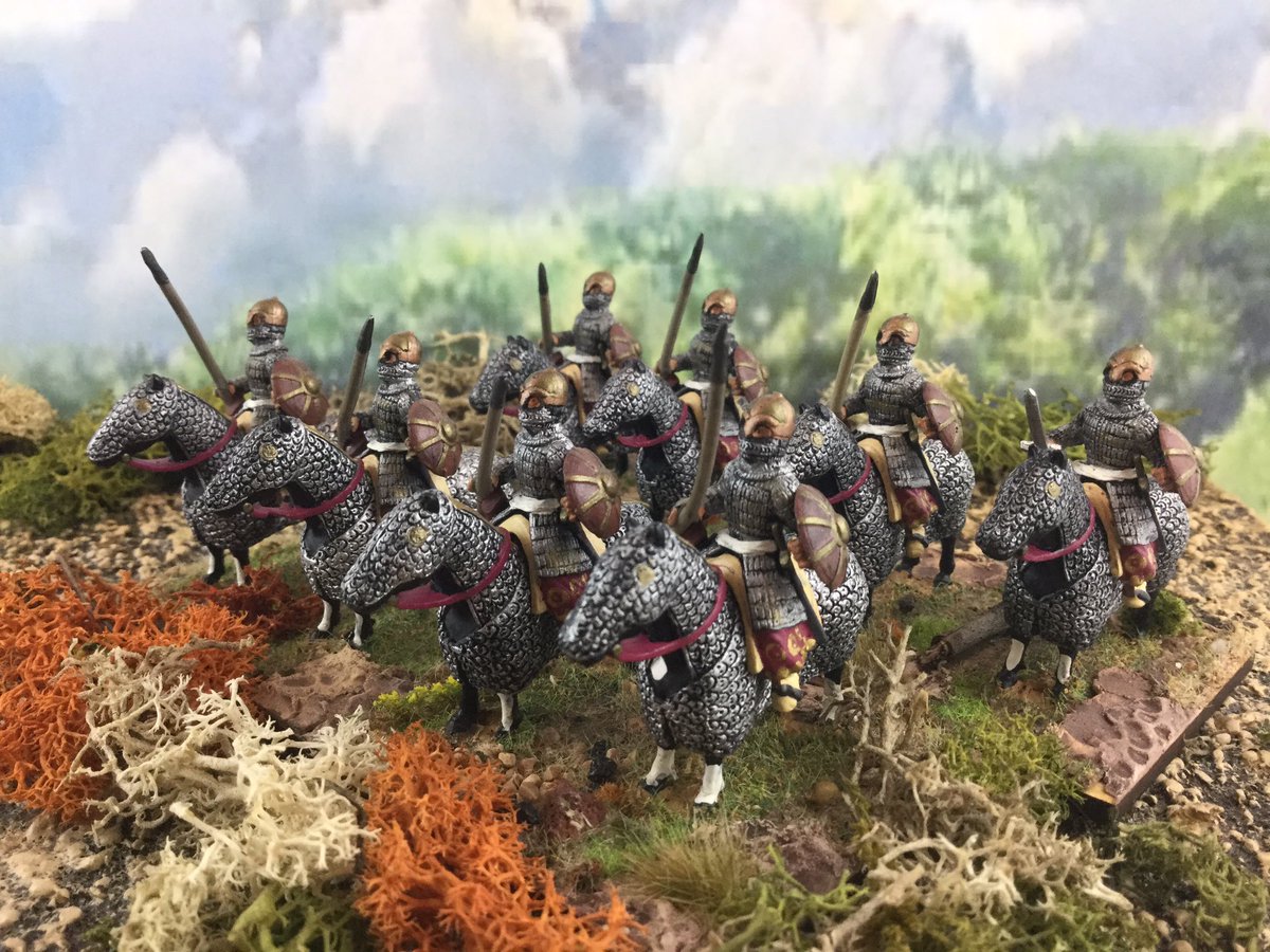Oldwargamer's tweet photo. Some old @EssexMiniatures #Mamelukes painted a life time ago! #wargames #wargamer #25mm #HeavyCavary #Crusades https://t.co/jAaoLG5qQp