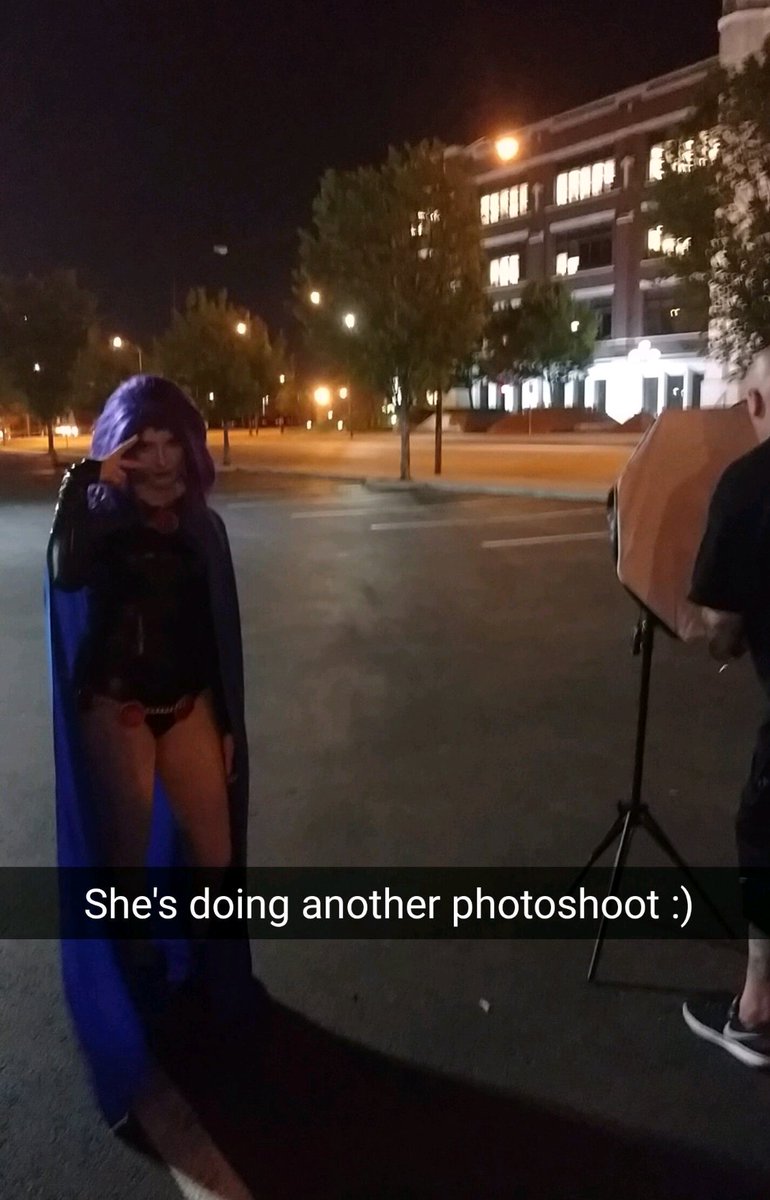 Grilled_Ham's tweet photo. Check out my insta or Facebook page to see the photos from my shoot! #raven #cosplay #teentitans https://t.co/q9jnIcjAOs