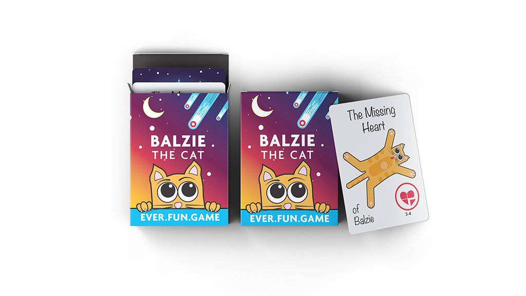 BalzieTheCat's tweet photo. Ready to practice your telepathic, mind reading and poker face skills with #Balziethecat ? Now on #Kickstarter #crowdfunding https://t.co/zInosEfSU5