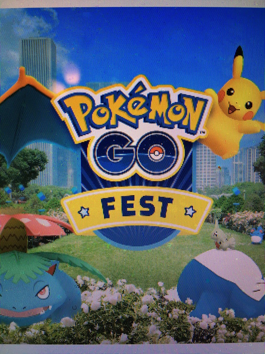 floisbon's tweet photo. This is what I’m doing tonight. And you? #PokemonGOFest https://t.co/LrTux8TLvB