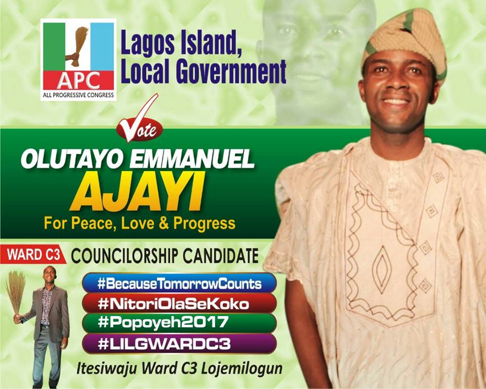 Dioflagosyouth's tweet photo. Congrats on your Election as councilor. We celebrates you. #LDYC2017 https://t.co/M73oxaTdb6
