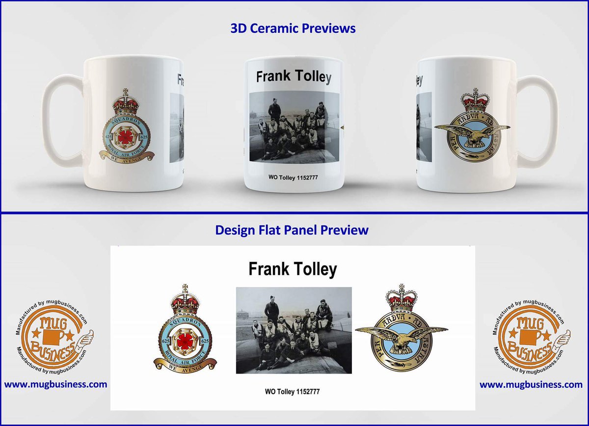 Some special order mugs as a surprise for our WW2 Heroes. Respect 👍 <a href="/mugbusiness/">www.mugbusiness.com</a>