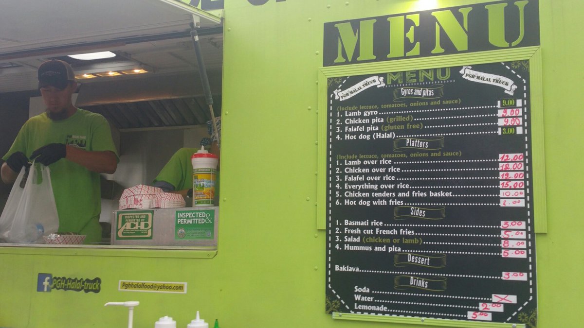 FoodTruckDP's tweet photo. Stay &amp; dine in our party tent or get yours to go. Now to decide on which delicious dish to devour from @PGHHALALFOOD 
#ftdp https://t.co/m1kio6ICT4